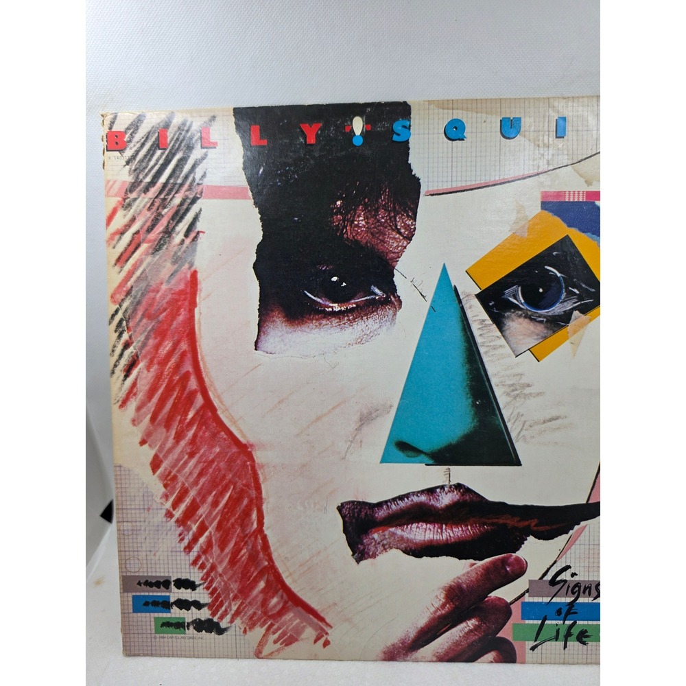 Billy Squier Signs of Life Vinyl LP 1984 Capitol Records R-140311 Rock Me Tonite